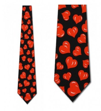 Hearts TIES Valentines Mens heart